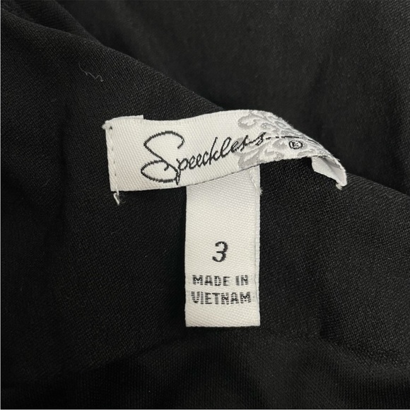 SPEECHLESS Black One Shoulder Bodycon Mini Dress - Picture 6 of 7